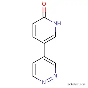 Molecular Structure of 90024-19-4 (2(1H)-Pyridinone, 5-(4-pyridazinyl)-)