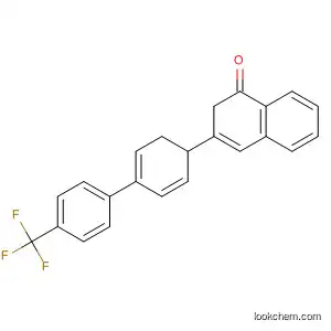 Molecular Structure of 90035-28-2 (1(2H)-Naphthalenone,
3,4-dihydro-3-[4'-(trifluoromethyl)[1,1'-biphenyl]-4-yl]-)