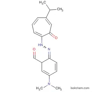 Molecular Structure of 90035-80-6 (Benzaldehyde, 4-(dimethylamino)-,
[5-(1-methylethyl)-7-oxo-1,3,5-cycloheptatrien-1-yl]hydrazone)