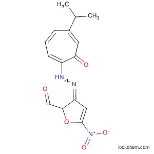 Molecular Structure of 90035-86-2 (2-Furancarboxaldehyde, 5-nitro-,
[5-(1-methylethyl)-7-oxo-1,3,5-cycloheptatrien-1-yl]hydrazone)