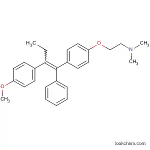 Molecular Structure of 90038-30-5 (Ethanamine,
2-[4-[2-(4-methoxyphenyl)-1-phenyl-1-butenyl]phenoxy]-N,N-dimethyl-,
(Z)-)