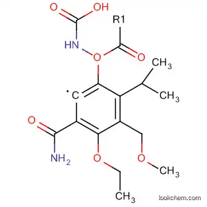 Carbamic acid, [3-(aminocarbonyl)-4-ethoxy-5-(methoxymethyl)phenyl]-,
1-methylethyl ester