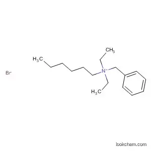 Molecular Structure of 90105-69-4 (Benzenemethanaminium, N,N-diethyl-N-hexyl-, bromide)