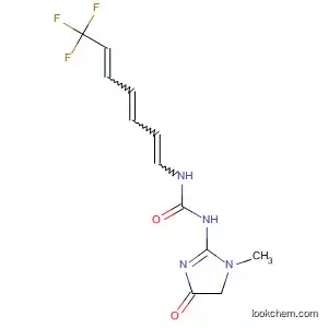Urea,
N-(4,5-dihydro-1-methyl-4-oxo-1H-imidazol-2-yl)-N'-(7,7,7-trifluoro-1,3,
5-heptatrienyl)-
