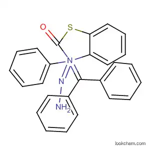 Molecular Structure of 90120-95-9 (2(3H)-Benzothiazolone, 3-phenyl-, (diphenylmethylene)hydrazone)