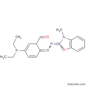 Molecular Structure of 90120-96-0 (Benzaldehyde, 4-(diethylamino)-,
(3-methyl-2(3H)-benzoxazolylidene)hydrazone)