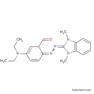 Molecular Structure of 90120-98-2 (Benzaldehyde, 4-(diethylamino)-,
(1,3-dihydro-1,3-dimethyl-2H-benzimidazol-2-ylidene)hydrazone)