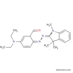 Molecular Structure of 90121-00-9 (Benzaldehyde, 4-(diethylamino)-,
(1,3-dihydro-1,3,3-trimethyl-2H-indol-2-ylidene)hydrazone)