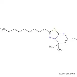 Molecular Structure of 90138-98-0 (7H-1,3,4-Thiadiazolo[3,2-a]pyrimidine, 5,7,7-trimethyl-2-nonyl-)