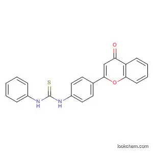 Molecular Structure of 90162-81-5 (Thiourea, N-[4-(4-oxo-4H-1-benzopyran-2-yl)phenyl]-N'-phenyl-)