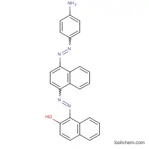 Molecular Structure of 90163-51-2 (2-Naphthalenol, 1-[[4-[(4-aminophenyl)azo]-1-naphthalenyl]azo]-)