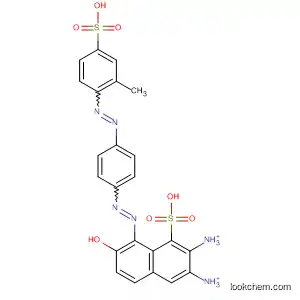 Molecular Structure of 90163-60-3 (1-Naphthalenesulfonic acid,
7-hydroxy-8-[[4-[(2-methyl-4-sulfophenyl)azo]phenyl]azo]-, diammonium
salt)