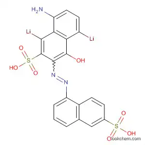 Molecular Structure of 90163-85-2 (2-Naphthalenesulfonic acid,
8-amino-4-hydroxy-3-[(6-sulfo-1-naphthalenyl)azo]-, dilithium salt)
