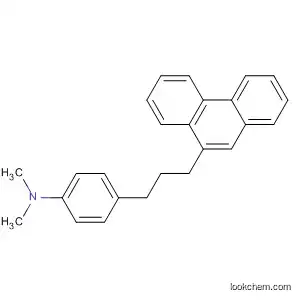 Molecular Structure of 90170-09-5 (Benzenamine, N,N-dimethyl-4-[3-(9-phenanthrenyl)propyl]-)
