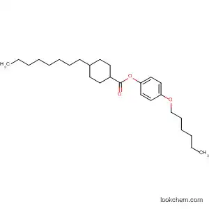 Molecular Structure of 90170-12-0 (Cyclohexanecarboxylic acid, 4-octyl-, 4-(hexyloxy)phenyl ester, trans-)