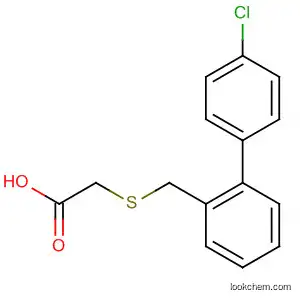 Molecular Structure of 90212-85-4 (Acetic acid, [[(4-chlorophenyl)phenylmethyl]thio]-)