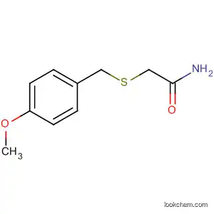 Molecular Structure of 90212-89-8 (Acetamide, 2-[[(4-methoxyphenyl)methyl]thio]-)