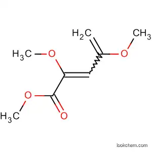 Molecular Structure of 90212-94-5 (2,4-Pentadienoic acid, 2,4-dimethoxy-, methyl ester)