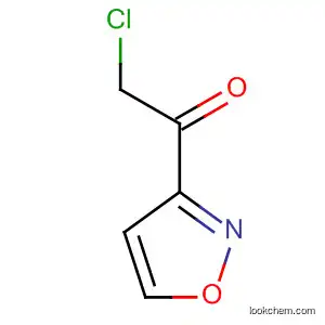 Molecular Structure of 90251-23-3 (Ethanone, 2-chloro-1-(3-isoxazolyl)- (9CI))