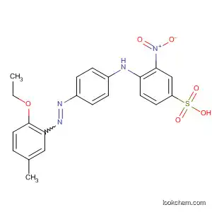 Benzenesulfonic acid,
4-[[4-[(2-ethoxy-5-methylphenyl)azo]phenyl]amino]-3-nitro-