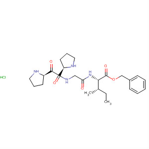 L-Isoleucine, N-[N-(1-L-prolyl-L-prolyl)glycyl]-, phenylmethyl ester,  monohydrochloride