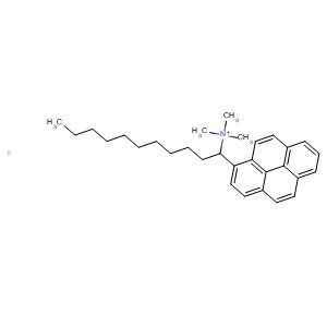 Molecular Structure of 103692-03-1 (1-Pyreneundecanaminium, N,N,N-trimethyl-, iodide)