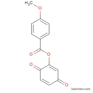 Molecular Structure of 104049-67-4 (Benzoic acid, 4-methoxy-, 3,6-dioxo-1,4-cyclohexadiene-1,4-diyl ester)