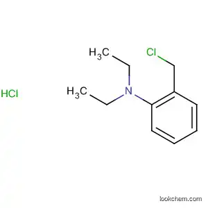 Molecular Structure of 104340-43-4 (Benzenamine, 2-(chloromethyl)-N,N-diethyl-, hydrochloride)