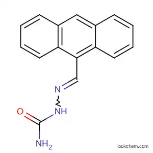Molecular Structure of 106324-36-1 (Hydrazinecarboxamide, 2-(9-anthracenylmethylene)-)