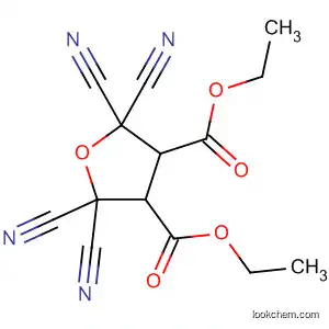 3,4-Furandicarboxylic acid, 2,2,5,5-tetracyanotetrahydro-, diethyl ester,
trans-