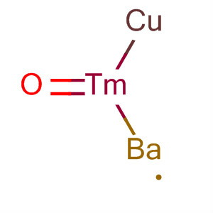 Molecular Structure of 110687-34-8 (Barium copper thulium oxide)