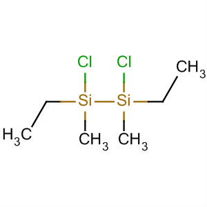 Molecular Structure of 111230-98-9 (Disilane, 1,2-dichloro-1,2-diethyl-1,2-dimethyl-)