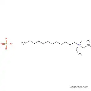 Molecular Structure of 112241-66-4 (1-Dodecanaminium, N,N,N-triethyl-, phosphate (1:1))