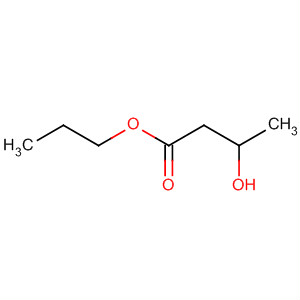 Molecular Structure of 116310-04-4 (Butanoic acid, 3-hydroxy-, propyl ester)