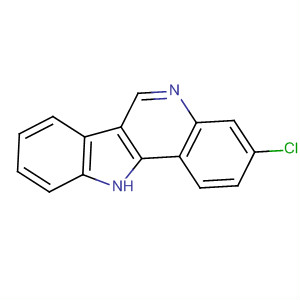 Molecular Structure of 116792-07-5 (11H-Indolo[3,2-c]quinoline, 3-chloro-)