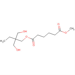 Molecular Structure of 117585-72-5 (Hexanedioic acid, 2,2-bis(hydroxymethyl)butyl methyl ester)