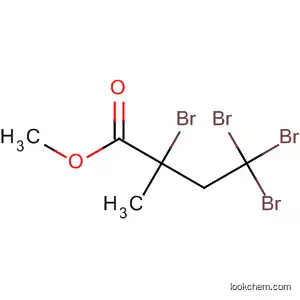 Molecular Structure of 118373-88-9 (Butanoic acid, 2,4,4,4-tetrabromo-2-methyl-, methyl ester)