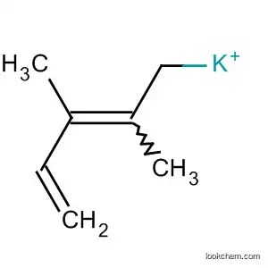 Molecular Structure of 118398-23-5 (Potassium, (2,3-dimethyl-2,4-pentadienyl)-)