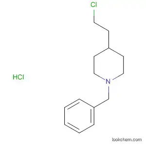 Molecular Structure of 120014-19-9 (Piperidine, 4-(2-chloroethyl)-1-(phenylmethyl)-, hydrochloride)