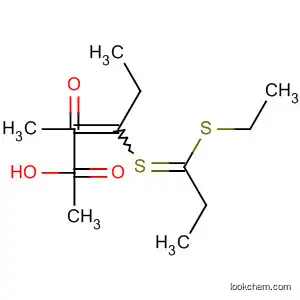 Molecular Structure of 120596-96-5 (Ethyl 2-(1,3-dithietan-2-ylidene)-3-oxobutanoate)