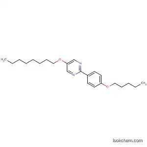 Molecular Structure of 121554-34-5 (Pyrimidine, 5-(octyloxy)-2-[4-(pentyloxy)phenyl]-)