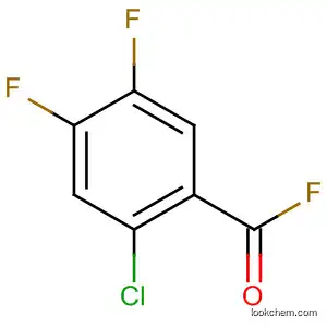 Molecular Structure of 121872-96-6 (Benzoyl fluoride, 2-chloro-4,5-difluoro-)