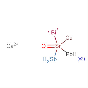 Molecular Structure of 121891-94-9 (Antimony bismuth calcium copper lead strontium oxide)