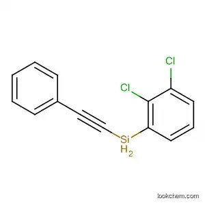 Molecular Structure of 122056-52-4 (Silane, dichlorophenyl(phenylethynyl)-)