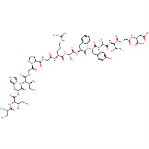 Molecular Structure of 124693-74-9 (L-Aspartic acid,
L-seryl-L-isoleucyl-L-histidyl-L-isoleucylglycyl-L-prolylglycyl-L-arginyl-L-alan
yl-L-phenylalanyl-L-tyrosyl-L-alanyl-L-threonylglycyl-)