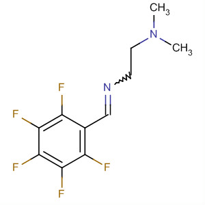 Molecular Structure of 126569-68-4 (1,2-Ethanediamine, N,N-dimethyl-N'-[(pentafluorophenyl)methylene]-,
(E)-)