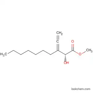 Molecular Structure of 127130-51-2 (Decanoic acid, 3-ethenylidene-2-hydroxy-, methyl ester, (R)-)