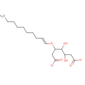 Molecular Structure of 128262-08-8 (1,2-Propanediol, 3-(1-decenyloxy)-, diacetate, (E)-)