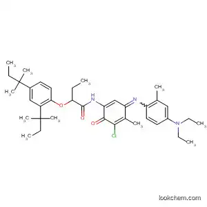 Butanamide,
2-[2,4-bis(1,1-dimethylpropyl)phenoxy]-N-[5-chloro-3-[[4-(diethylamino)-
2-methylphenyl]imino]-4-methyl-6-oxo-1,4-cyclohexadien-1-yl]-