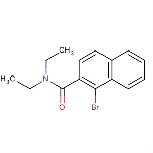 Molecular Structure of 129667-84-1 (2-Naphthalenecarboxamide, 1-bromo-N,N-diethyl-)
